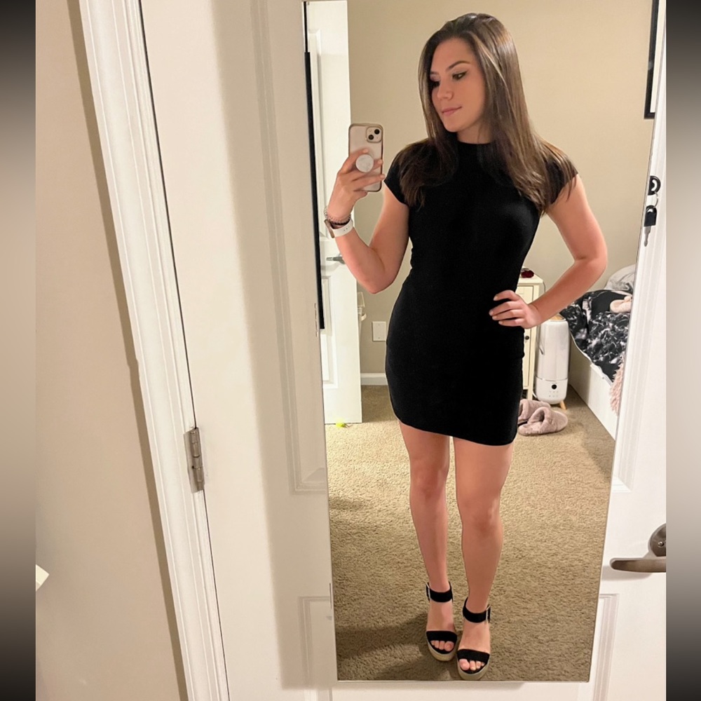 NWOT Stella Luce Bodycon Little Black Dress